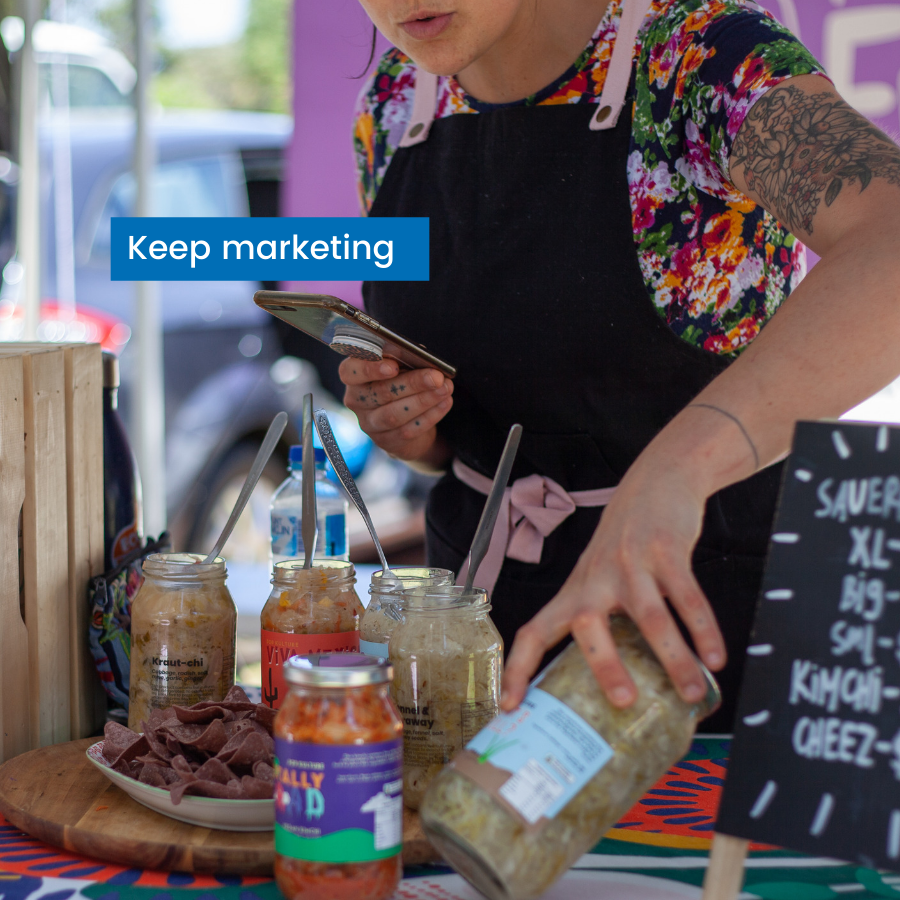 Keep marketing