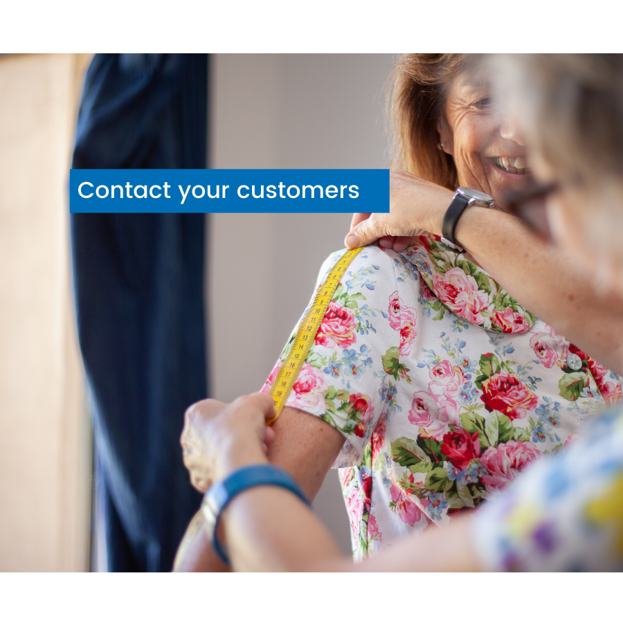 Contact your customers